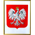 Godło RP aluminuim kolor złoty